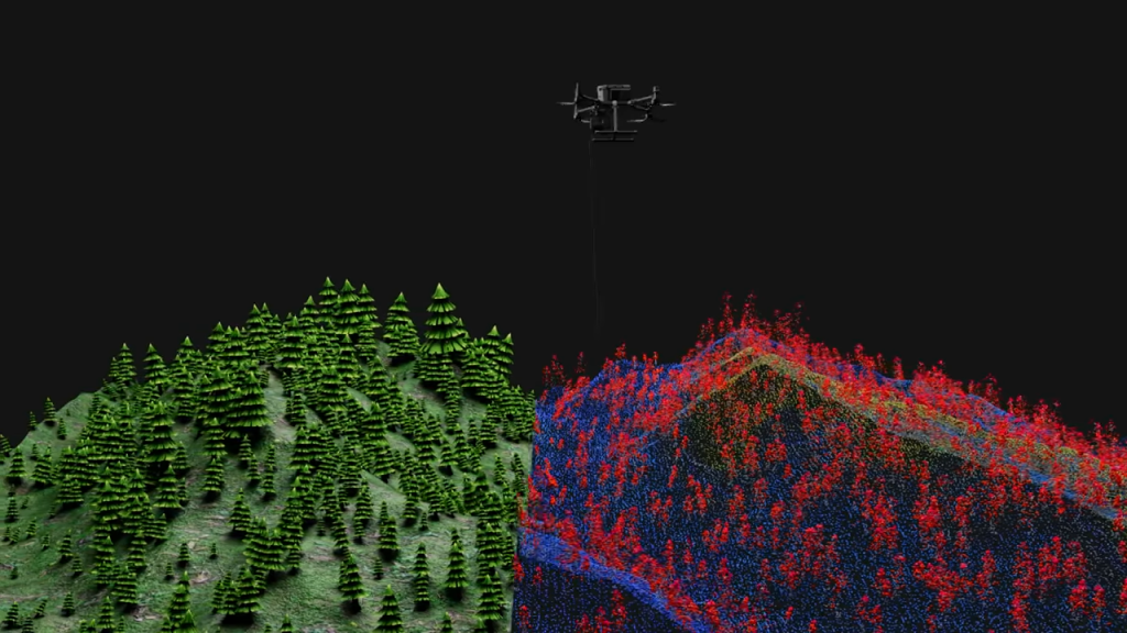 Inventario Forestal con Dron LiDAR y Biomasa